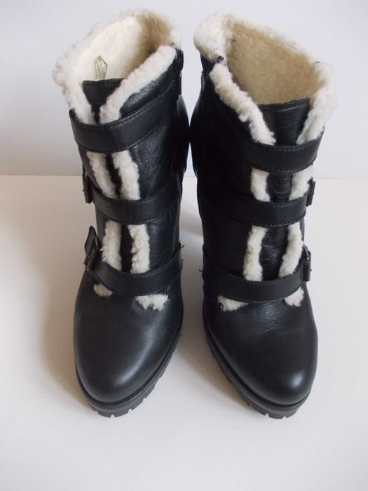 Зимни кожени боти  № 39