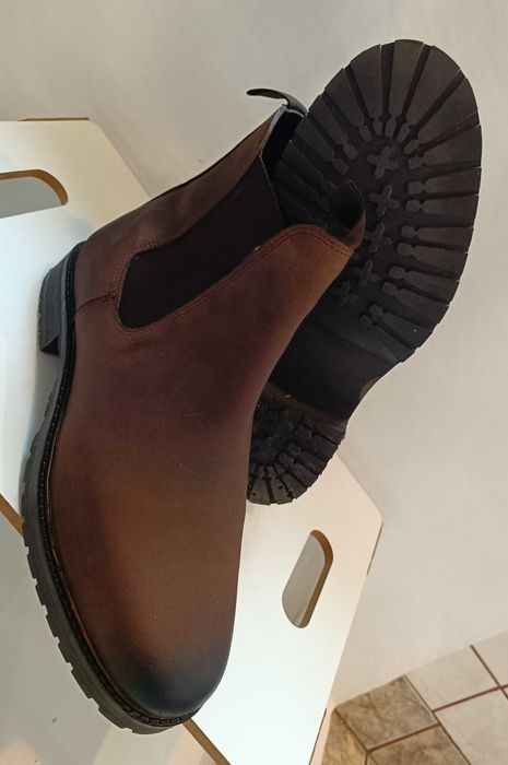 Ghete chelsea 40 plain toe ZIGN London NOI piele naturala moale