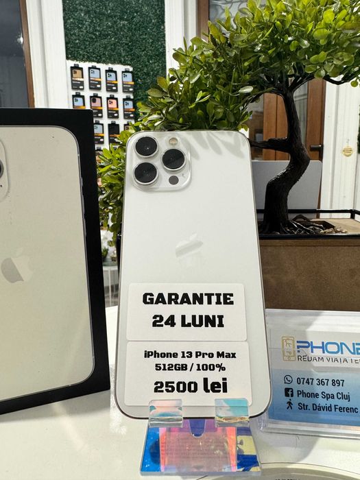 iPhone 13 Pro Max 512Gb - Din magazin,cu garantie! RATE TBI !