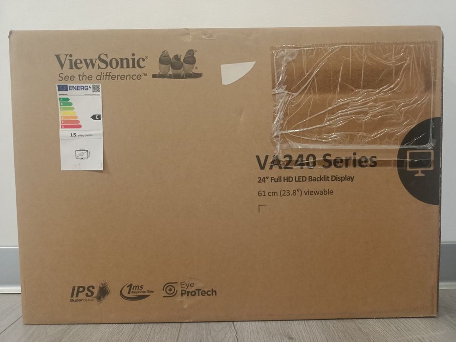 Monitor ViewSonic VA240-H 24" sigilat– NOU – 100Hz, IPS, FHD