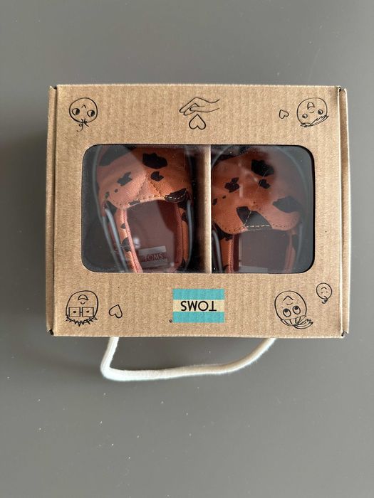 Бебешки обувки / буйки  TOMS, модел Lima, размер 6-12 месеца,