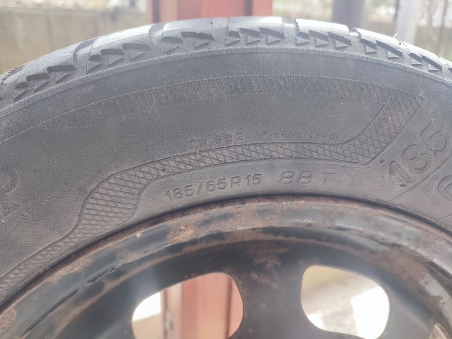 Резервна джанта с бонус зимна гума за Мерцедес А класа w168