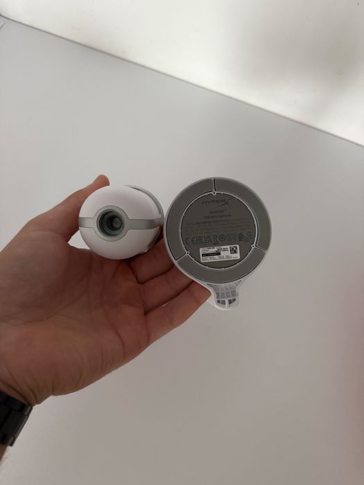 Microfon Gaming HyperX SoloCast, USB, alb