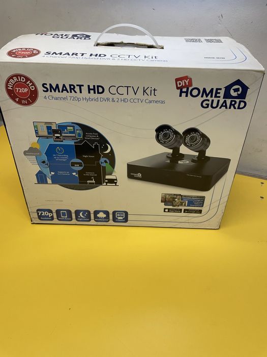 HOMEGUARD Smart HD CCTV 2 camere HD 720p DVR 4 canale