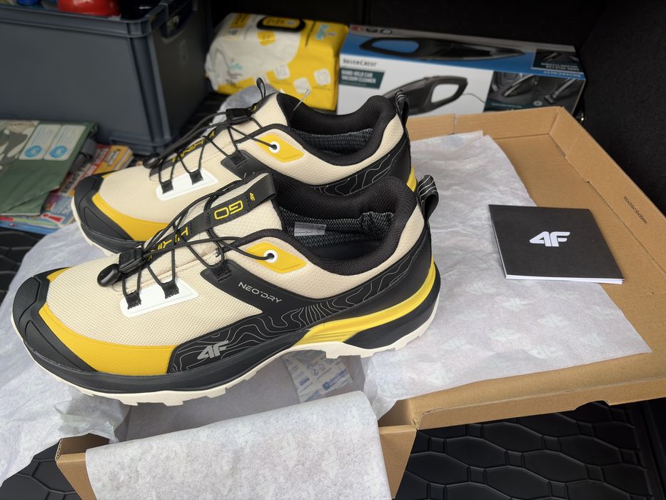 Ghete joase trekking bărbați 4F.