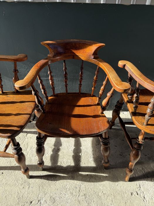 Антикварен капитански стол / Англия / 19-ти век