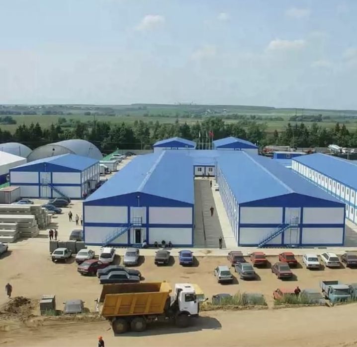 Блочные модульные здания (общежития, казармы, гостиницы)