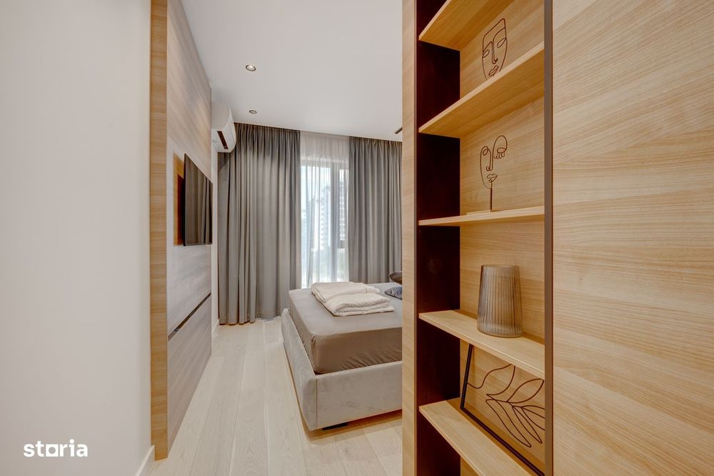 Închiriere: 2 Camere cu Design Interior în Nusco City | Loc de Parcare