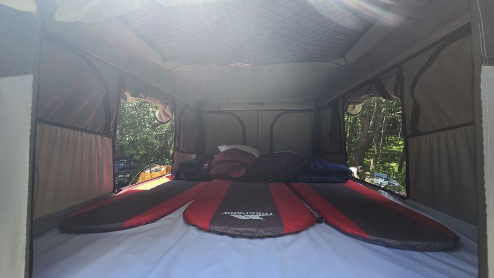 Cort auto plafon James Baroud XL + protectie anti-condens, 3 adulti/ 2 adulti + 2 copii