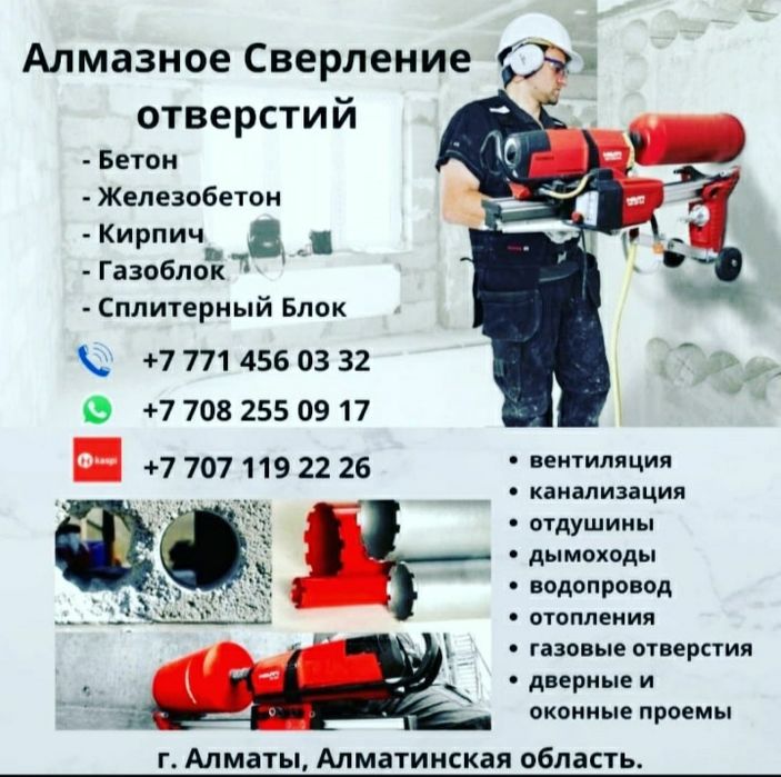 Алмазный сверления бурения