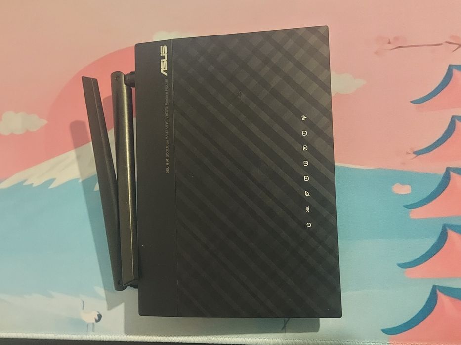 Модем asus полностью в рабочем состоянии