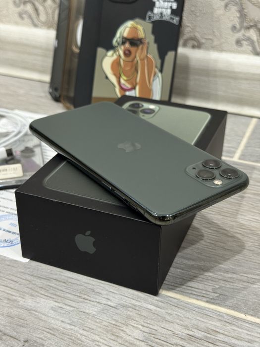 iPhone 11 Pro Max 256GB с чеком без ремонта