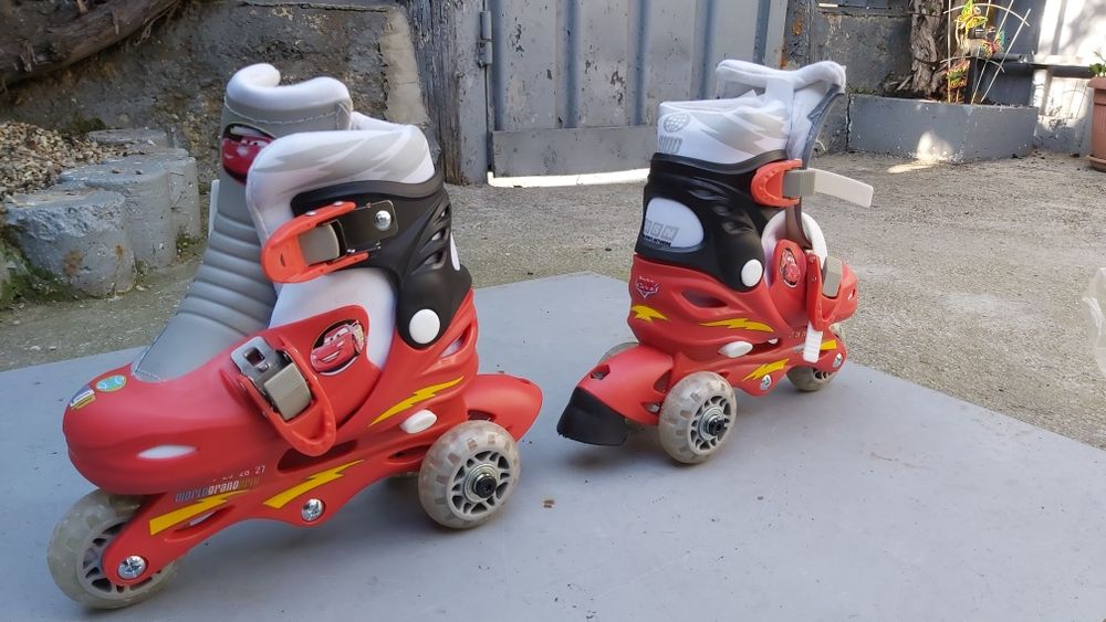 Role reglabile 2 în 1