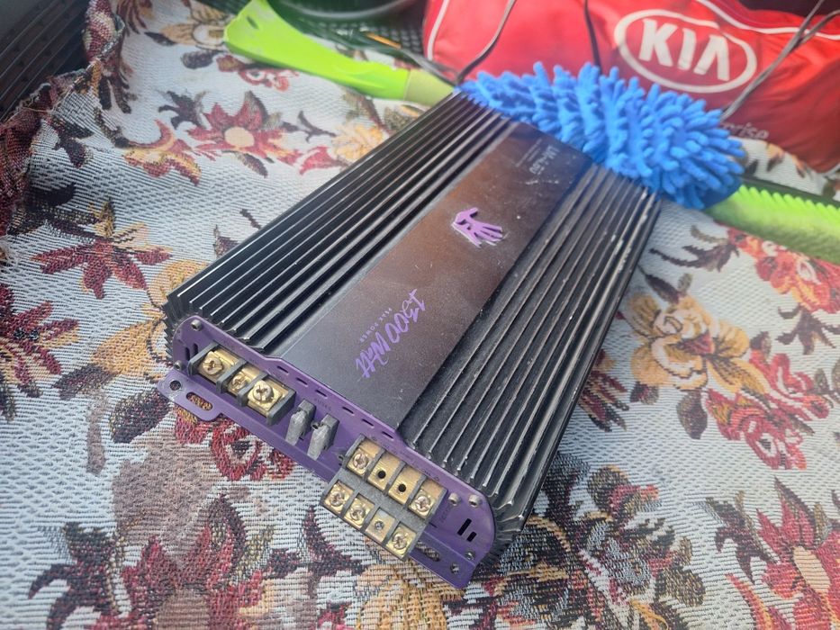 Сабвуфер PRIDE и усилитель 4х кан.