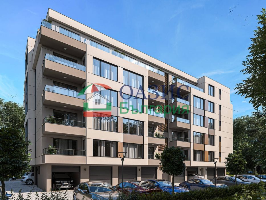 Апартамент с 1 спалня "до ключ" в новия комплекс "InterHomes 4", Поморие, 62.91 кв.м,