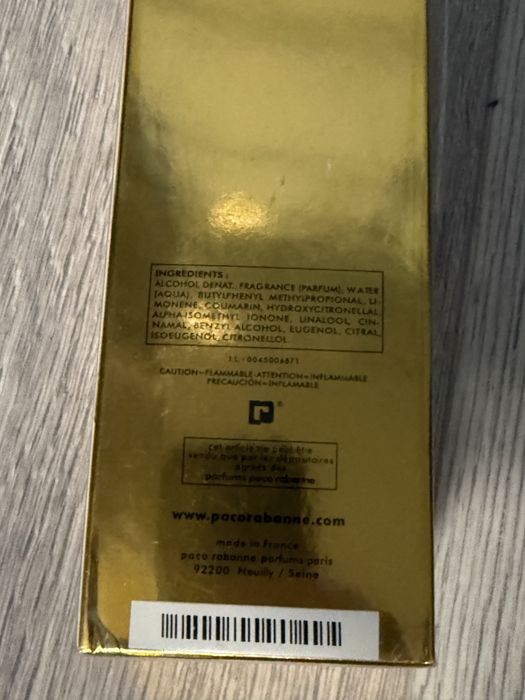 Paco Rabbane 1 Million мъжки парфюм- 100 мл