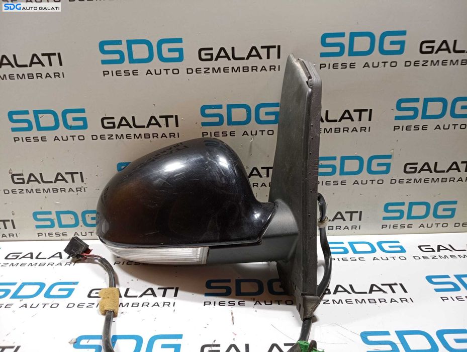 Oglinda Dreapta Electrica Fara Pliere Rabatare Volkswagen Golf 5 Plus 2004 - 2008 Cod 076016 [M6905]