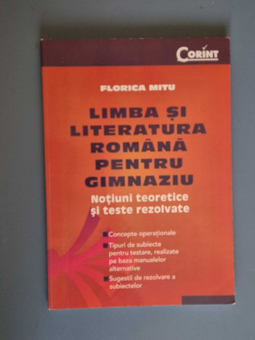 Ocazie ! Cinci carti pt studiul limbii și literaturii române, gimnaziu