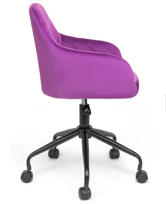 Scaun de Birou, Dr.Home Tommy, Catifea – Violet