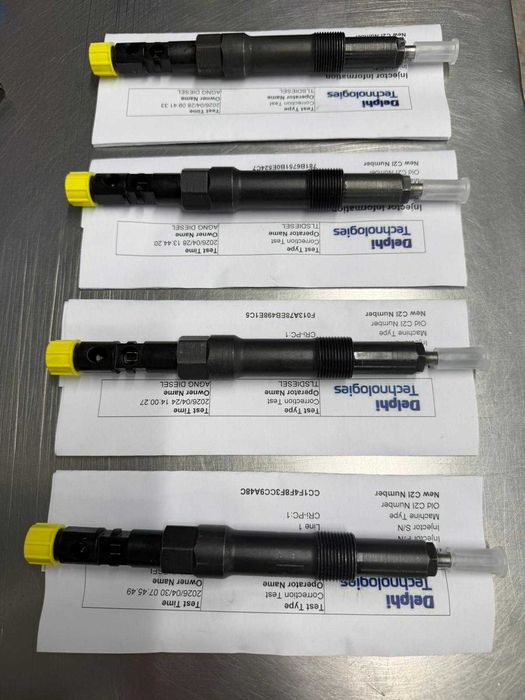 Рециклирани Delphi дюзи R00504Z (гаранция, тествани, готови за монтаж) FORD / JAGUAR 2.0 DI / TDDi / TDCi