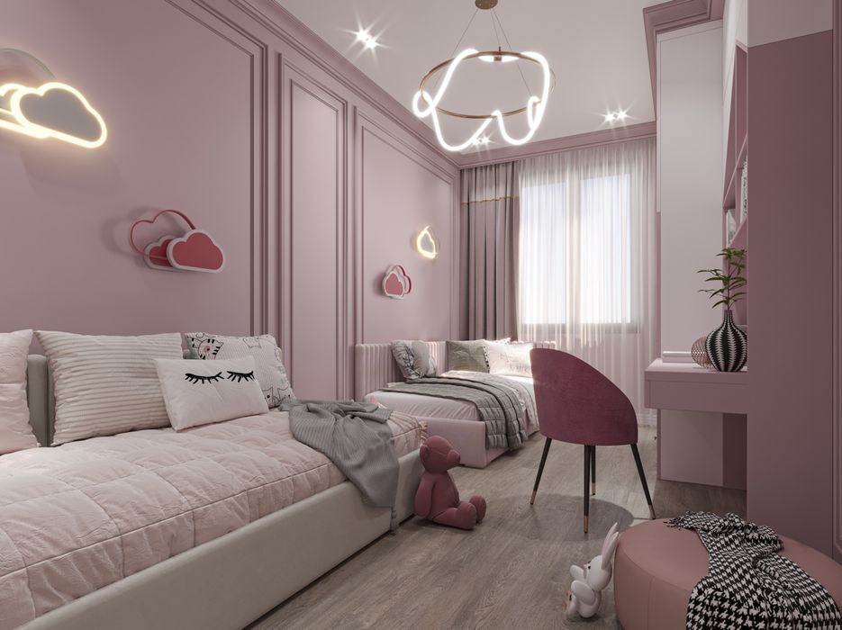 Дизайнерский ремонт квартиры под ключ в Ташкенте.