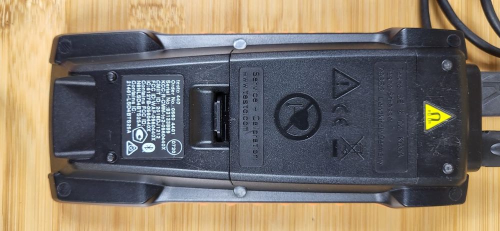 Testo 440 si senzori de temperratura testo