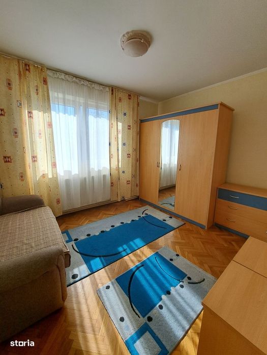 Apartament cu 2 camere decomandat, etaj 4, mobilat