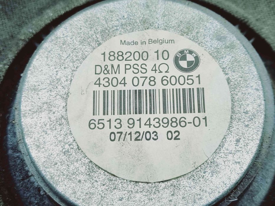 Subwoofer Bmw 3 Touring (E91) [Fabr 2005-2011] 9143986