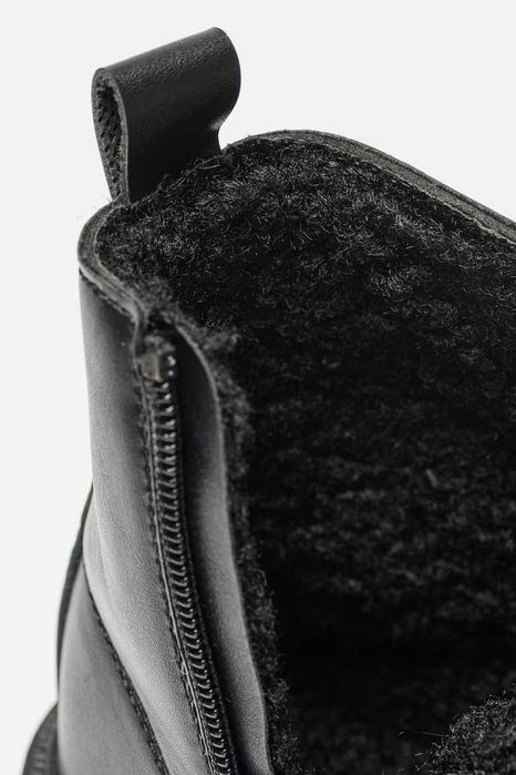 Ghete negre Big Star din piele ecologica copii, baieti, marimea 31