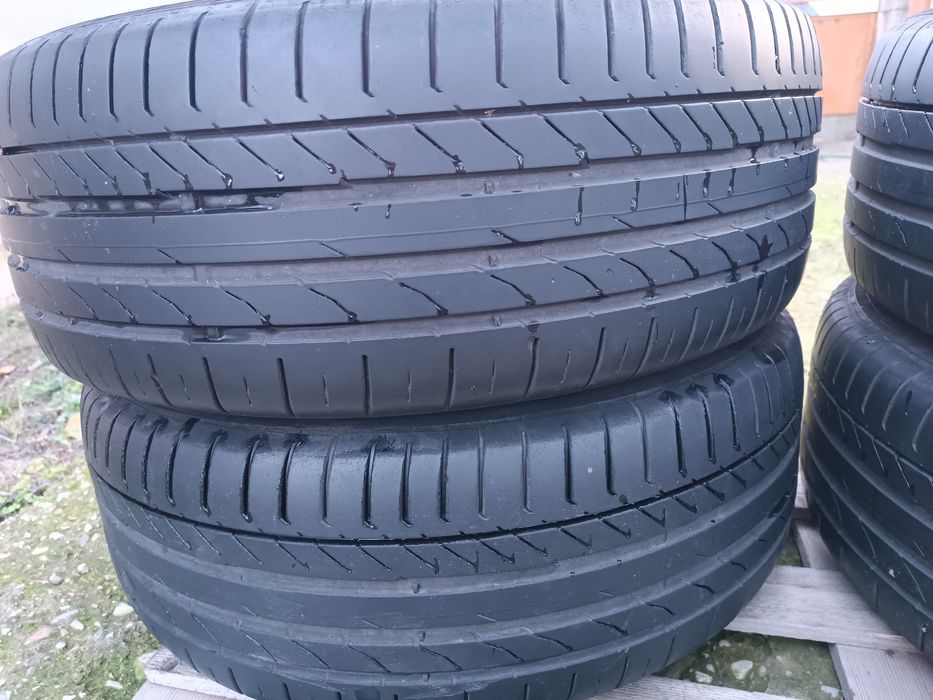 Лети джанти 18ки 5х112 Merdedes + летни гуми 235/50/18 Continental