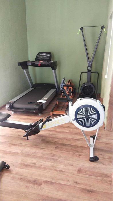 Гребной тренажер для дома и фитнеса, регулируемое сопротивление