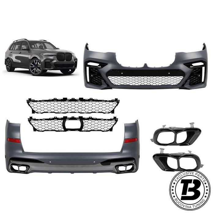 Pachet Exterior compatibil cu BMW X7 G07 X7 M Tech Design