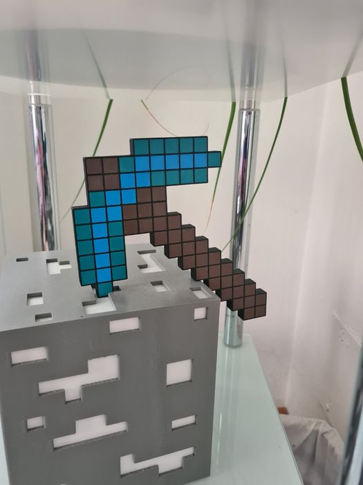Minecraft 3д фигури