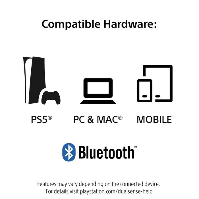 Безжичен контролер Sony DualSense Techno Red PS5