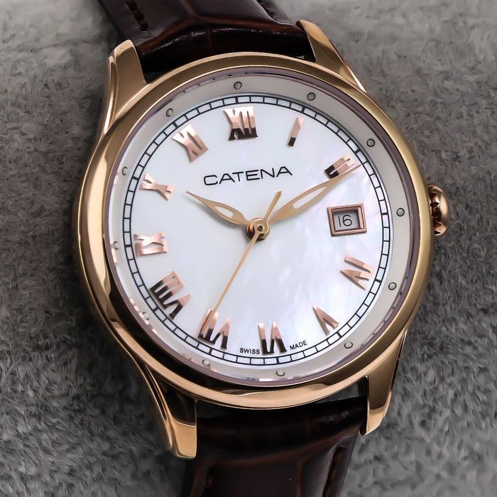 Ceas Catena -Quartz  Swiss Made - CAD008-2BU  - Femei
