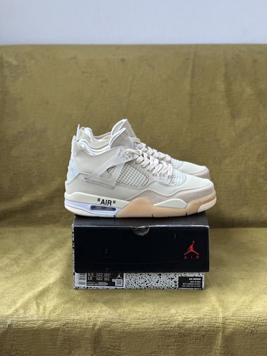 Jordan 4 x Off White 44