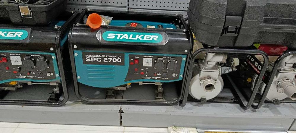 Бензиновый генератор STALKER SPG 2700. 2.0 кв.