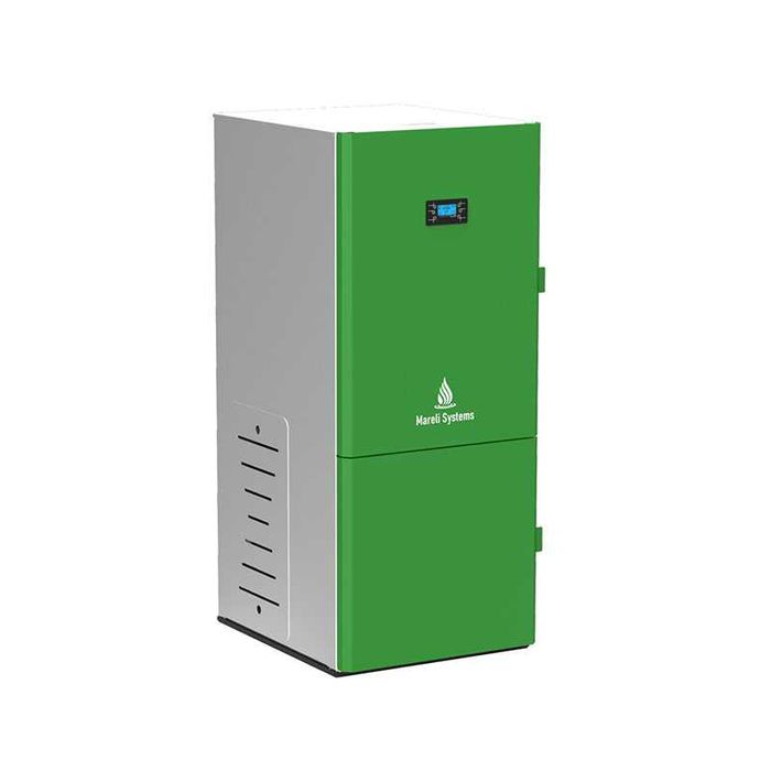 PROMO - Centrala peleti compacta Mareli SBN 35kW- termostat Internet