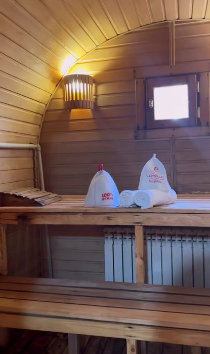 Баня  на   дровах