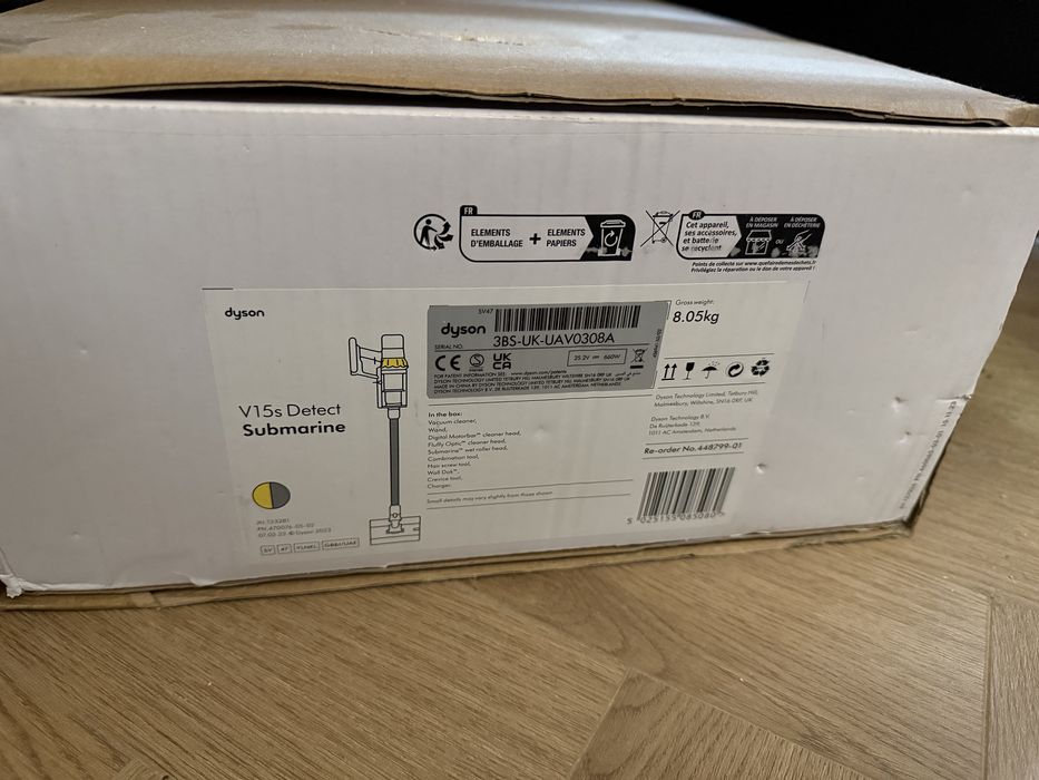 Dyson v15s detect submarine