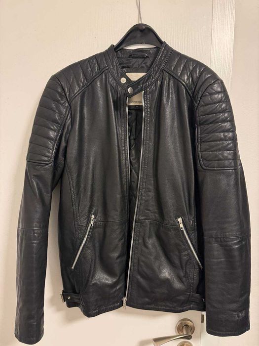 Яке от естествена кожа Jack & Jones