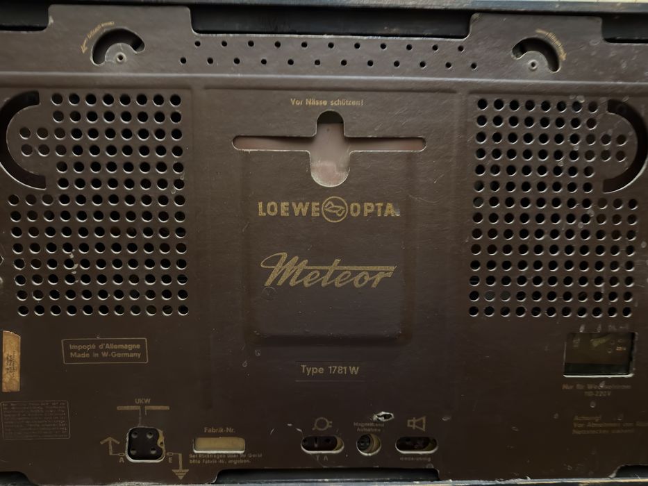 Radio lampi / tuburi Loewe Opta Meteor 1781W