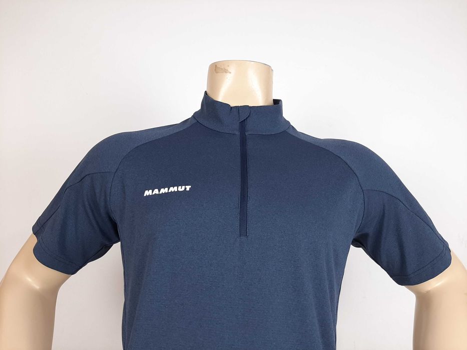 Mammut Aegility Half Zip - Оригинална мъжка тениска с цип р-р M