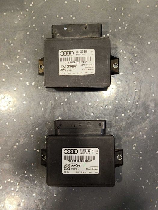 Calculator Frână de Mână Electrică (EPB) Audi A4 / A5 / Q5 B8 - 8K0907801C / 8K0907801F / 8K0907801H / 8K0907801J / 8K0907801L / 8K0907801N