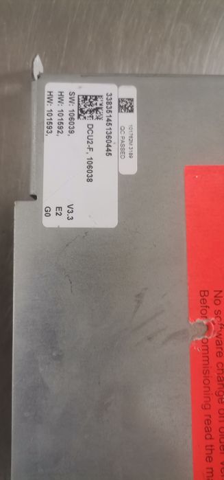 Placa electronica  GEZE DCU2-F pentru acţionarea uşilor batante EMD-F