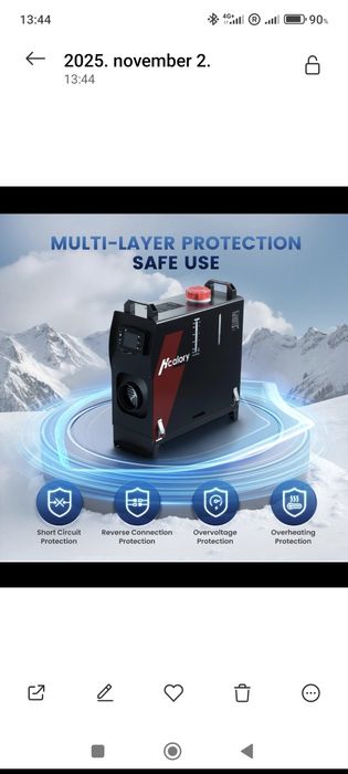 Încălzire staționară cu adaptor 220V