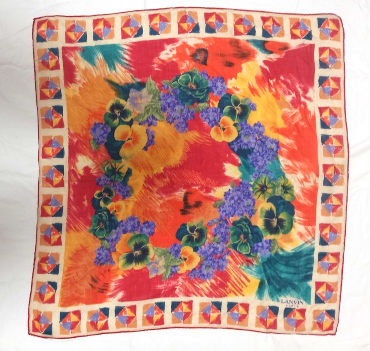 Esarfa vintage LANVIN