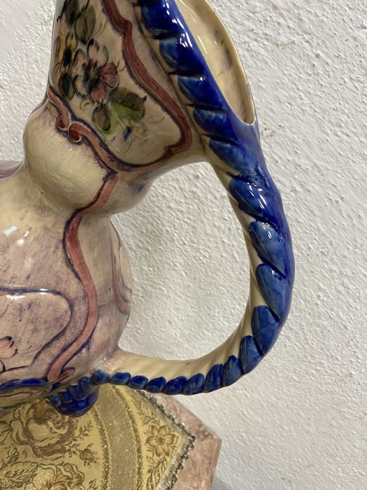 Голяма италианска ваза - кана от порцелан