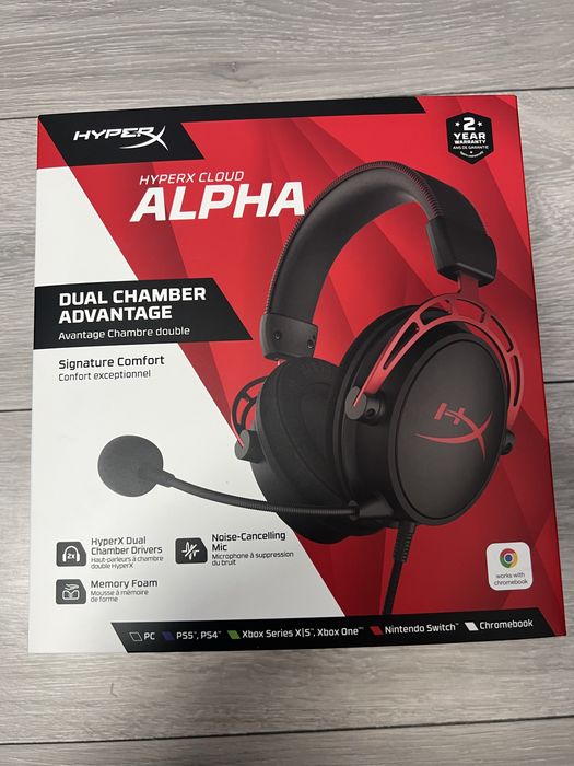 Casti HyperX Cloud Alpha impecabile