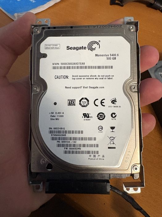 vand hdd de 500gb